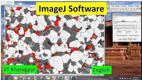 How to caluculate grain size and area (Phase) fraction using ImageJ Sofware in English