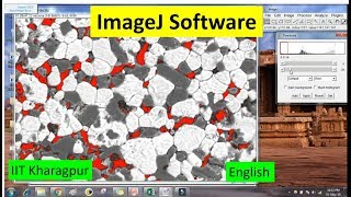 How to caluculate grain size and area (Phase) fraction using ImageJ Sofware in English screenshot 1