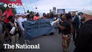 Montrealers protest after police racism allegations