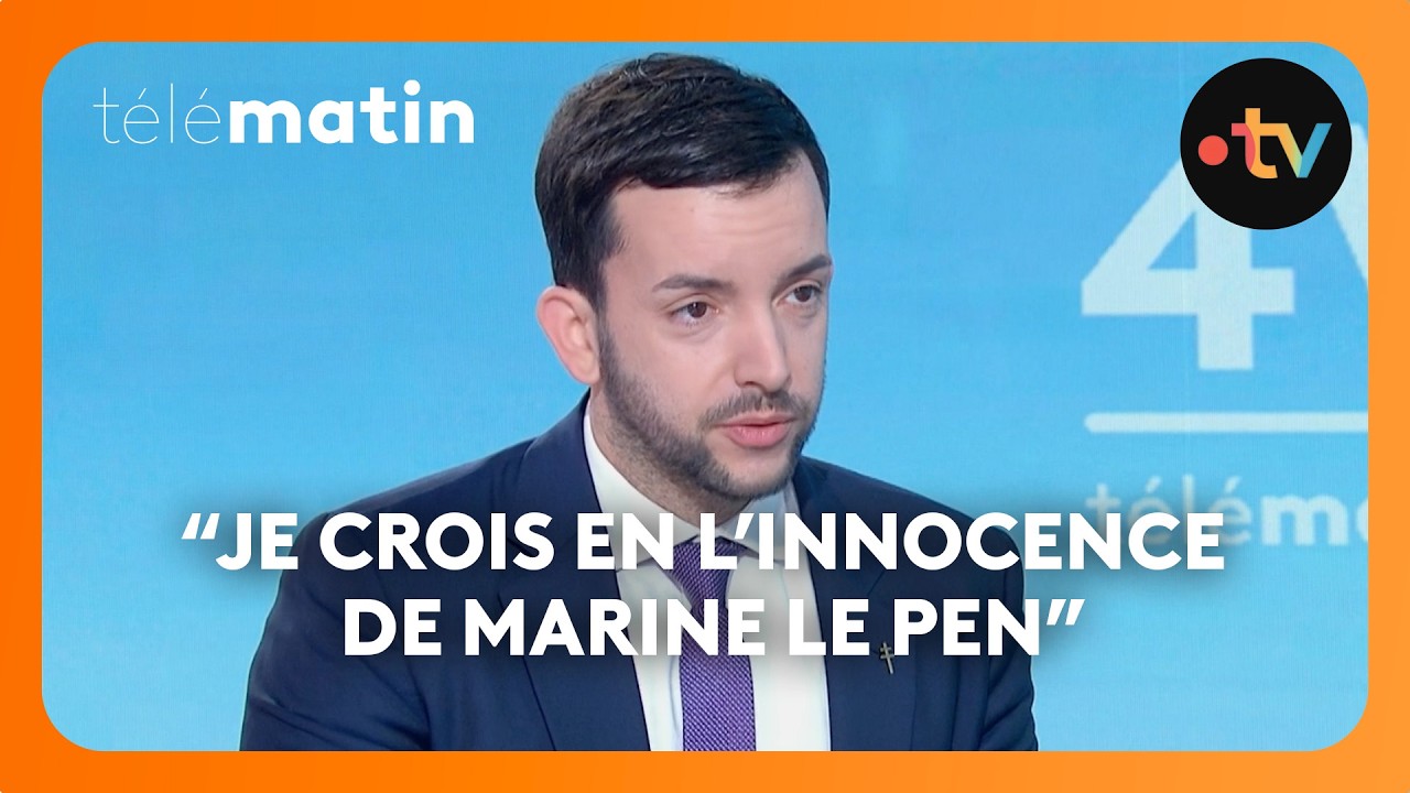 Présidentielle 2027 : Jean-Philippe Tanguy espère que Marine Le Pen 