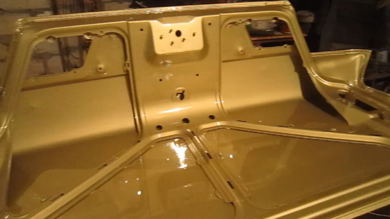 Как покрасить крышку багажника ваз 2114 - фото