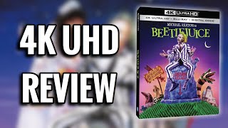 BEETLEJUICE 4K ULTRAHD BLU-RAY REVIEW | IS THIS ONE OF THE BEST 4K DISCS?