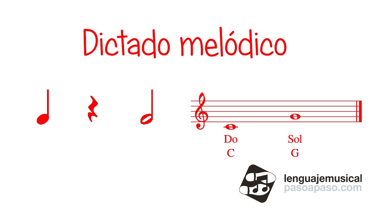 Dictado melódico. Nivel 1. Unidad 1
