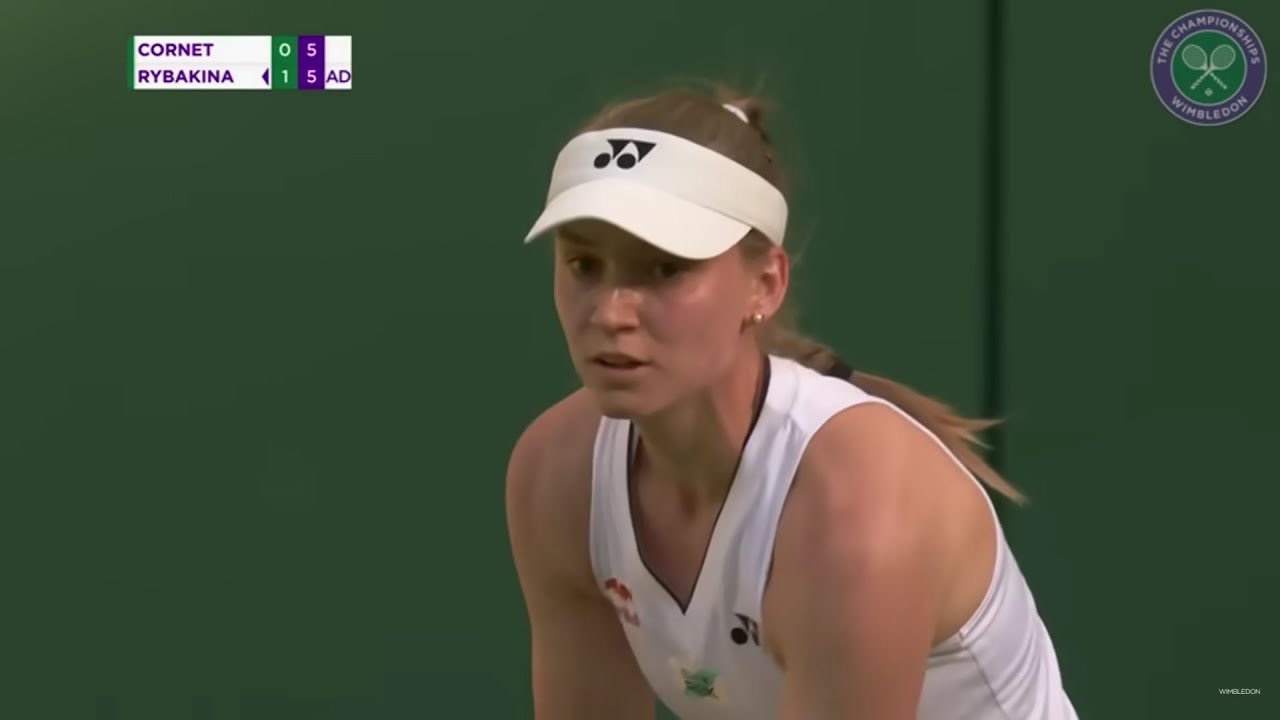 Alize vs Elena Rybakina Highlights WTA WIMBLEDON 2023 🔴 YouTube