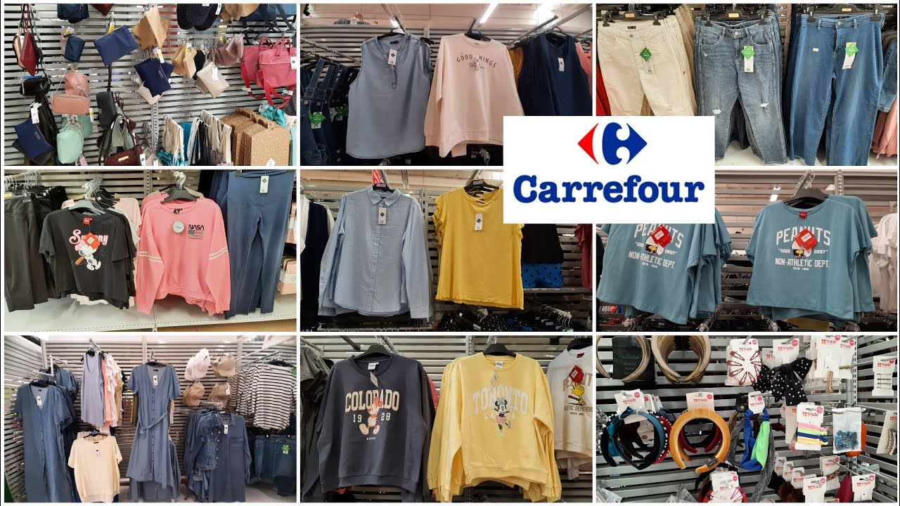 NOVEDADES😍CARREFOUR ROPA MUJER👗&ACCESORIOS👜 AGOSTO 2021/جديد كارفور في الملابس والاكسسوارات النسائية YouTube