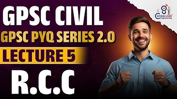 RCC GPSC PYQ Series 2.0 For Irrigation R & B & GES | GPSC PYQ Series | #pyqseries