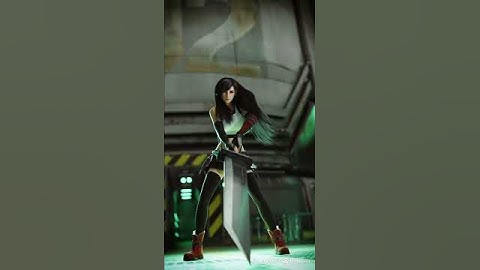 Tifa using Cloud's sword #cloti #tifa #ff7rebirth