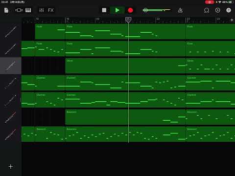 【GarageBand】パンツァー・リート - Panzerlied