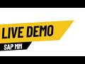 SAP MM Live Demo | Start Your SAP Career Today!