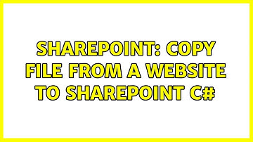 Sharepoint: Copy file from a website to sharePoint c#