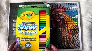 100 Mystery Mosaics Color By Number Book | Sachin Sachdeva | Flip Through & Completed Pages 