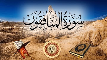 تلاوة لسورة المنافقون بصوت الشيخ رعد محمد الكردي