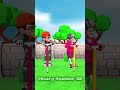 Teacher Sacry and Nick Scary 3D vs Tani funny moments 3D cartoon #scaryteacher3d #funny #mrbeast