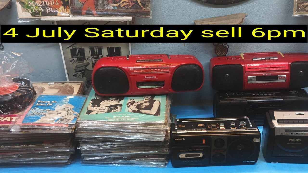 4 July Saturday sell 6pm | Panasonic RX-FS430 | 7017955609 | lp