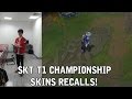 SKT T1 World Championship SKIN RECALLS! - Faker, Bang, Wolf, Bengi , Easyhoon, Marin