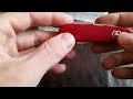 Распаковка и обзор ножа Victorinox Spartan Red 1.3603