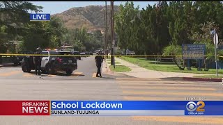 Possibly Armed Man Locks Down Sunland-Tujunga School