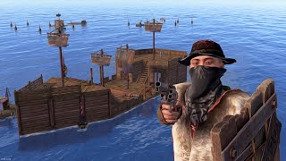 Budowanie statków, wyspy, nowy safezone & łódź i event - Naval Update (rust)