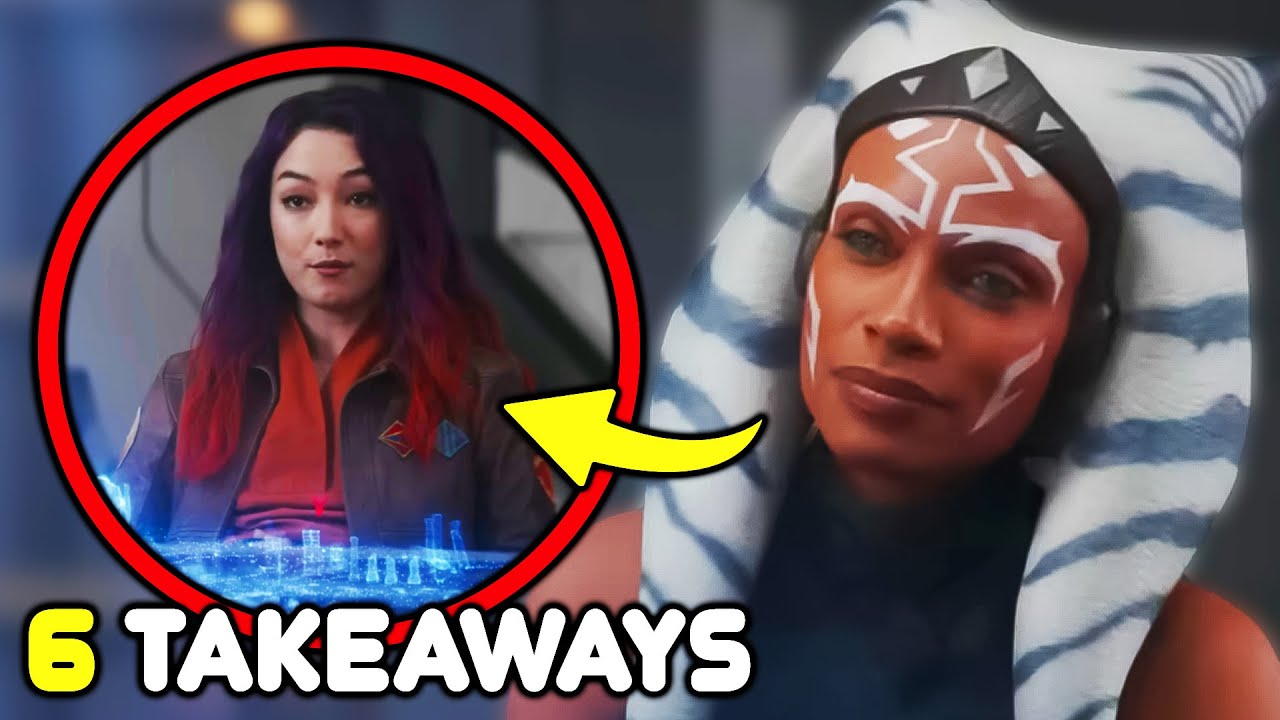 Ahsoka Official Trailer Breakdown SHE'S WHAT?! YouTube