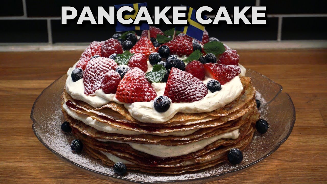 Pancake Cake (Pannkakstårta) Recipe