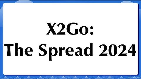 X2Go: The Spread 2024 - Day 5