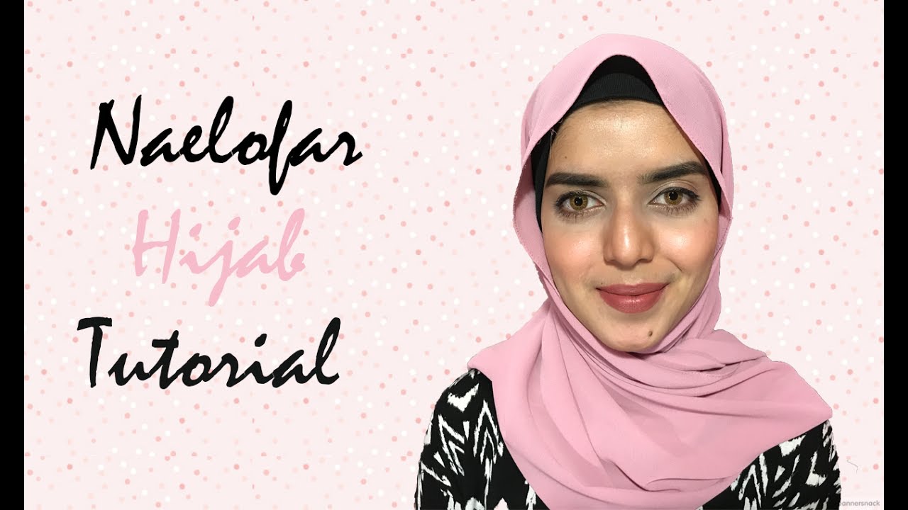 Naelofar Hijab Tutorial  Instant to Shawl - YouTube