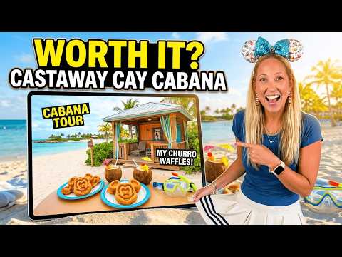 Thumbnail for We Rented a Mickey & Minnie Cabana at Castaway Cay! Disney Wish Day 3