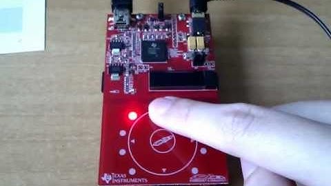 TI C5000 Audio Capacitive Touch BoosterPack