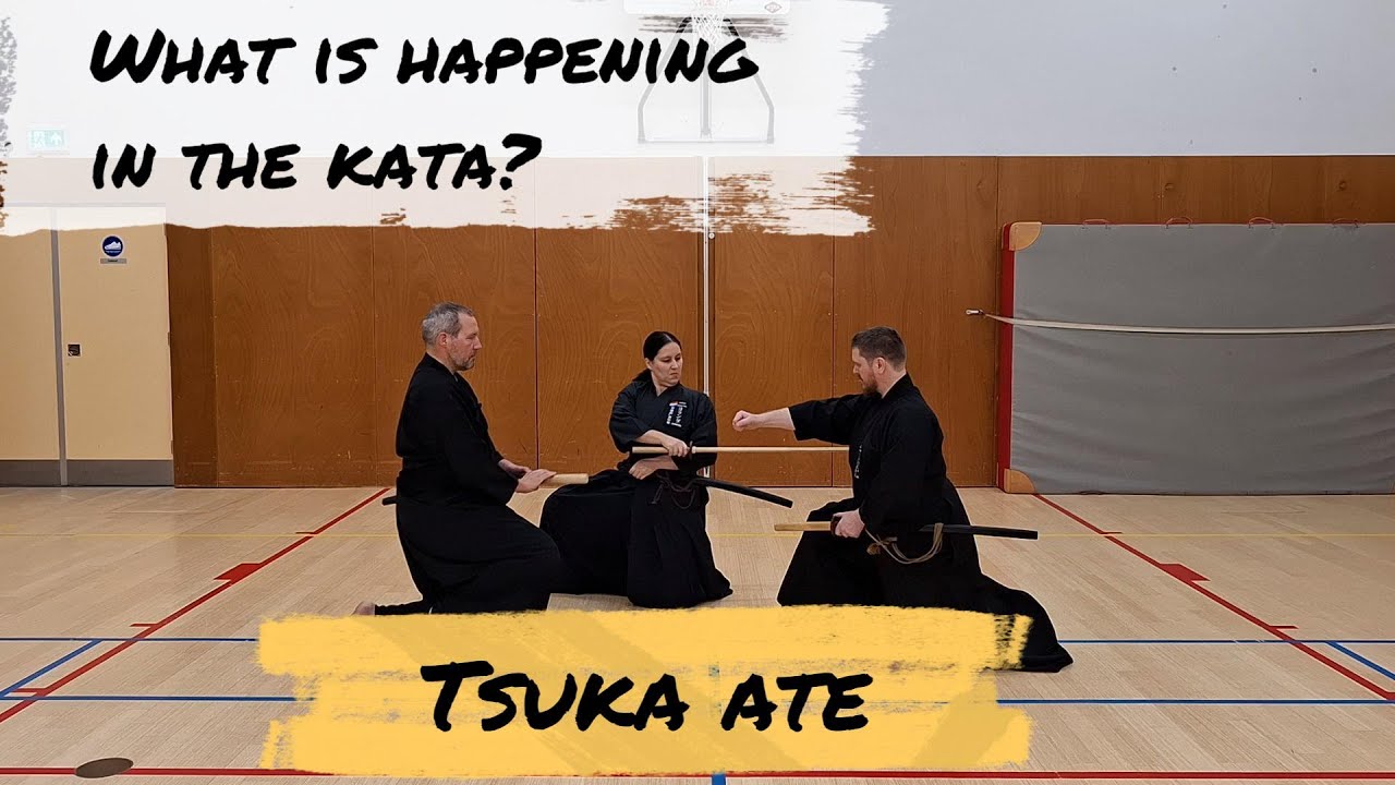 iaido: What is happening in znkr Tsuka ate