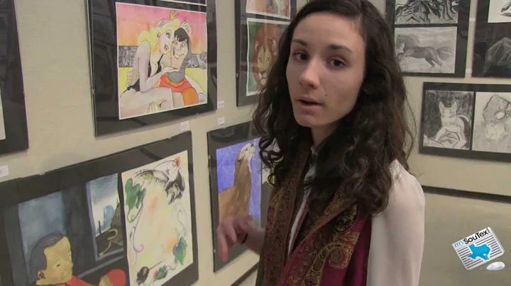 Art student Melissa Joyce
