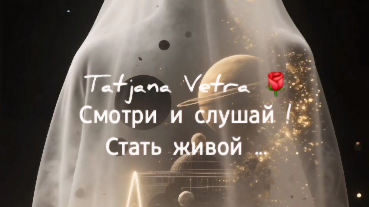 🌹Смотри и слушай !Стать живой ...