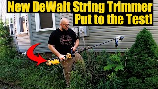 DeWalt String Trimmer Unboxing & First Impressions