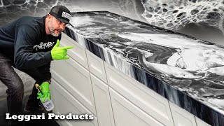 EPIC Black & White Countertop Using Simple Epoxy Technique | Do This Yourself For Cheap