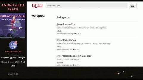 Adam Silverstein: JavaScript APIs in WordPress