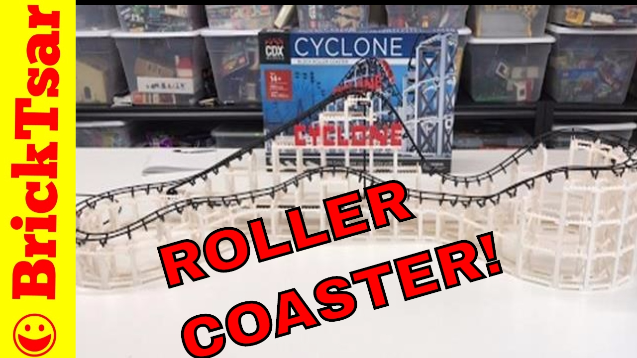 CDX Blocks Cyclone Roller Coaster Building Set