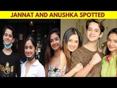 Anushka Sen with Jannat Zubair And brother Spotted In Town, Latest Video, Instant Bollywood