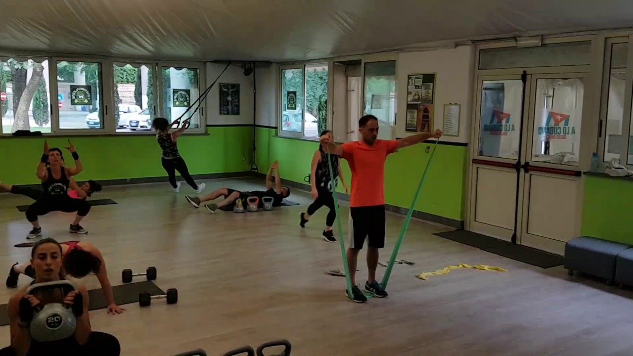 Functional training circuit - YouTube