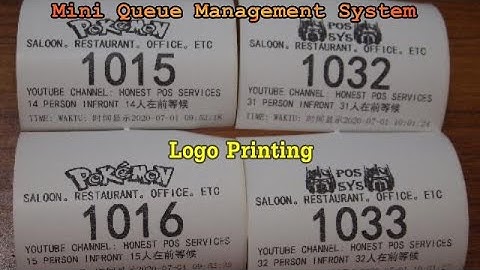 Mini Queue Management System (part 6) - Logo Printing