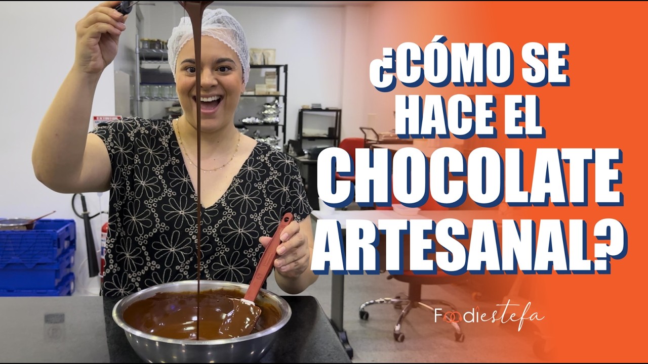 ASI ES COMO SE HACE EL CHOCOLATE ARTESANAL 🍫 | Con los pies en la fabrica.