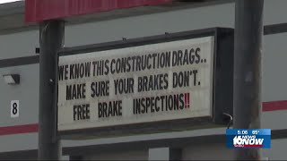 'It hurts': Businesses affected by lane closures on M-51