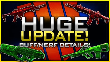 Massive Update! | ICR Nerf, SMG Buffs, & a TON More (Oct 30th Patch Details)