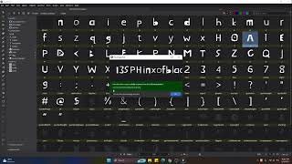 Membuat Font Sendiri dengan Aplikasi Fontlab screenshot 4