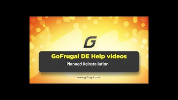 Final Reinstallation video