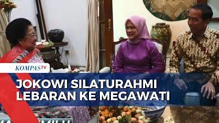 Jokowi Silaturahmi Lebaran ke Megawati, Hasto: Bercerita Soal Pengusungan Ganjar