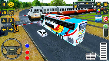 Indonesian Double Decker Bus Simulator - Road Yogyakarta to Semarang - Android Gameplay