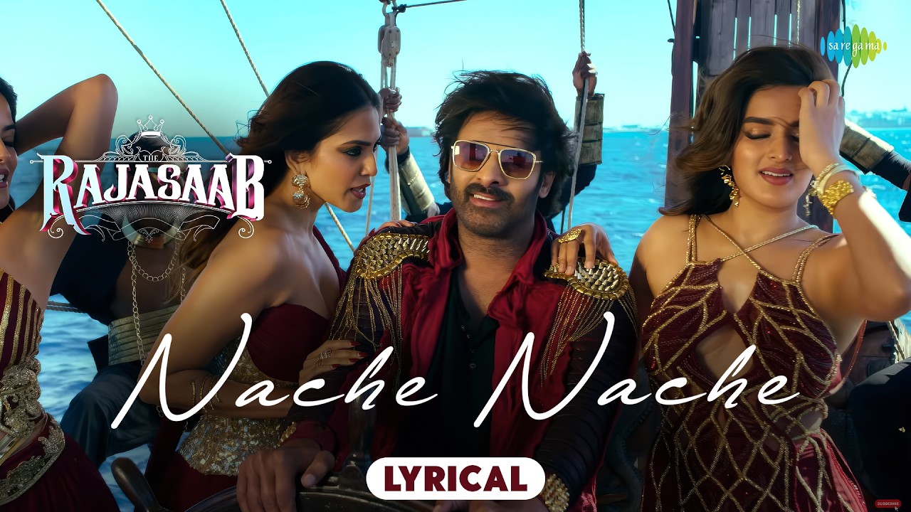 Nache Nache Lyrics by Bappi Lahiri x Usha Uthup from The RajaSaab