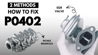 How to Fix P0402 Engine Error Code with 2 Methods