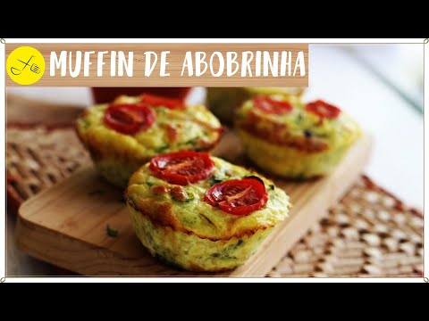 Vídeo: Muffins De Abobrinha: Receitas De Fotos Passo A Passo Para Fácil Preparação
