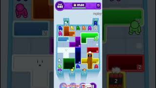 Drop Away level 685 Solution Walkthrough