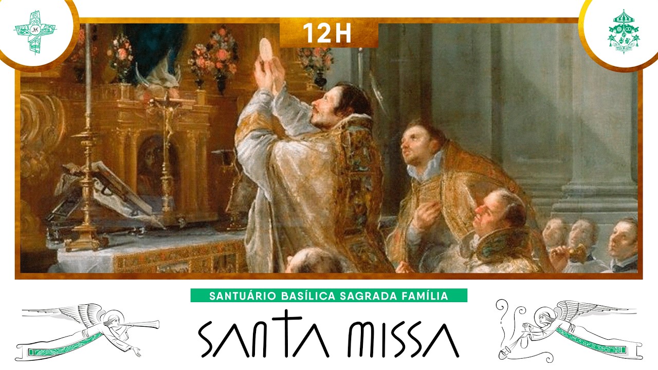 Santa Missa às 12h - 01/03/2026 - AO VIVO
